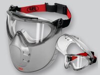JSP Stealth 9200 Goggle with Integrated Faceshield