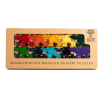 Number Cow Row Jigsaw Puzzle 