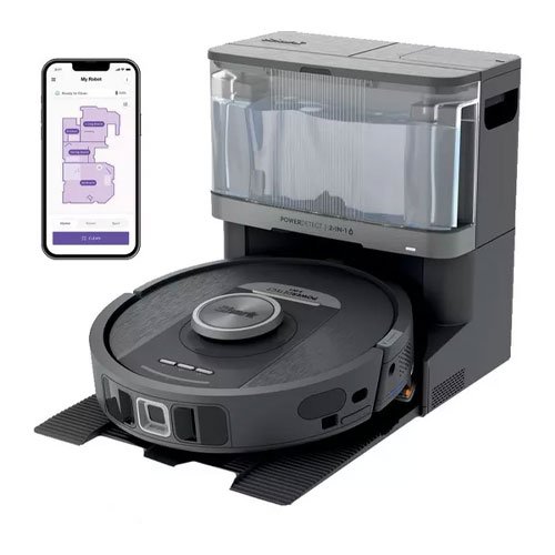 SHARK RV2800YEUK PowerDetect NeverTouch 2-in-1 Robot Vacuum Cleaner