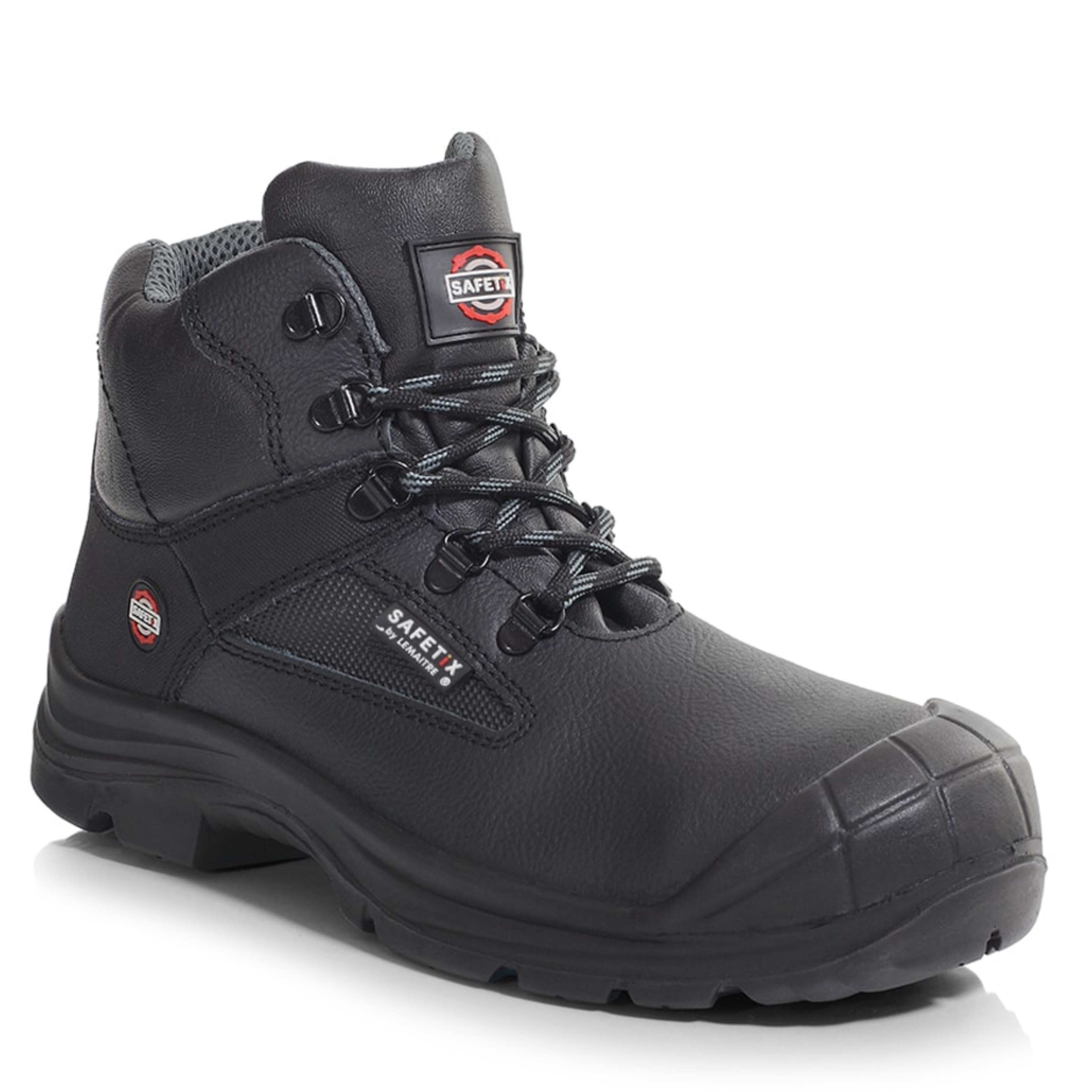 Scorpius Chukka Laced Black Boot, Scuff Cap, S3 SRC