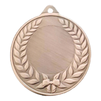 45mm Medal with Wreath Design (Bronze)