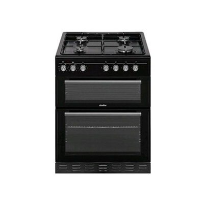 Simfer 60cm Dual Fuel Cooker - Black