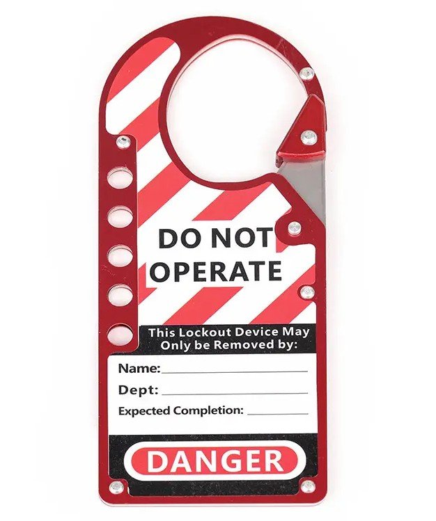Aluminium Snap-on Lockout Hasp
