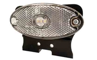 White LED Marker Lamp With Bracket