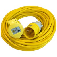 Semloh Electrics Yellow 14m 1.5mm 110V Site Lead