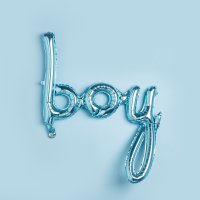Blue 'Boy' Foil Balloon