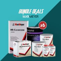 Maxiclear HS 0200 Lacquer Primer and Filler Bundle