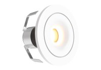 Mini 1W LED 350mA IP44 Marker Light Matte Polar White Finish 3000K