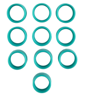 Motorola Solutions Green ID Band. Pack of 10