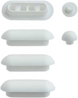 Twyford Bathrooms Moda Toilet Seat Buffer Set 598111000