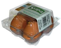 Supa Rubber Hen Nest Eggs - Box 4 Eggs x 1