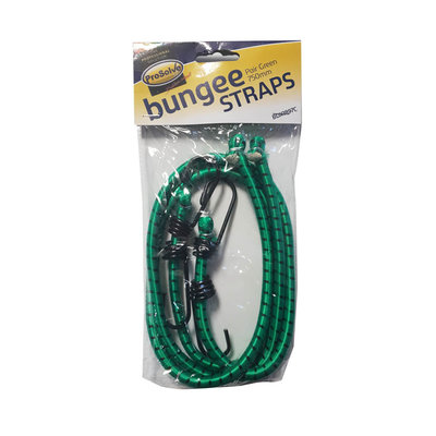 Warrior Bungee Strap Green 750mm Pk of 2