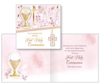 Boutique/Communion Card/Girl  (C26071)