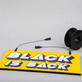 Finestra Plus black cable hanging system