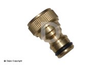 3/4" FEMALE BRASS TAP CONNECTOR