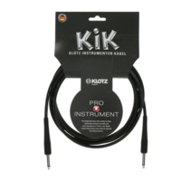 Klotz KIK6.0PP Black - Jack to Jack Guitar Cable - 6m