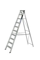 7141018 10 TREAD ALUMINIUM BUILDERS STEPLADDER