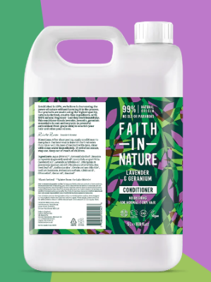 5L FAITH IN NATURE LAVENDER&GERANIUM COND