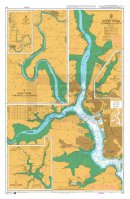 ADMIRALTY Chart - 871 Rivers Tamar, Lynher and Tavy