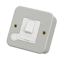 metal clad 13a switched fused spur