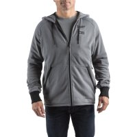 M12HHGREY4-0(M) HEATED HOODIE GRY