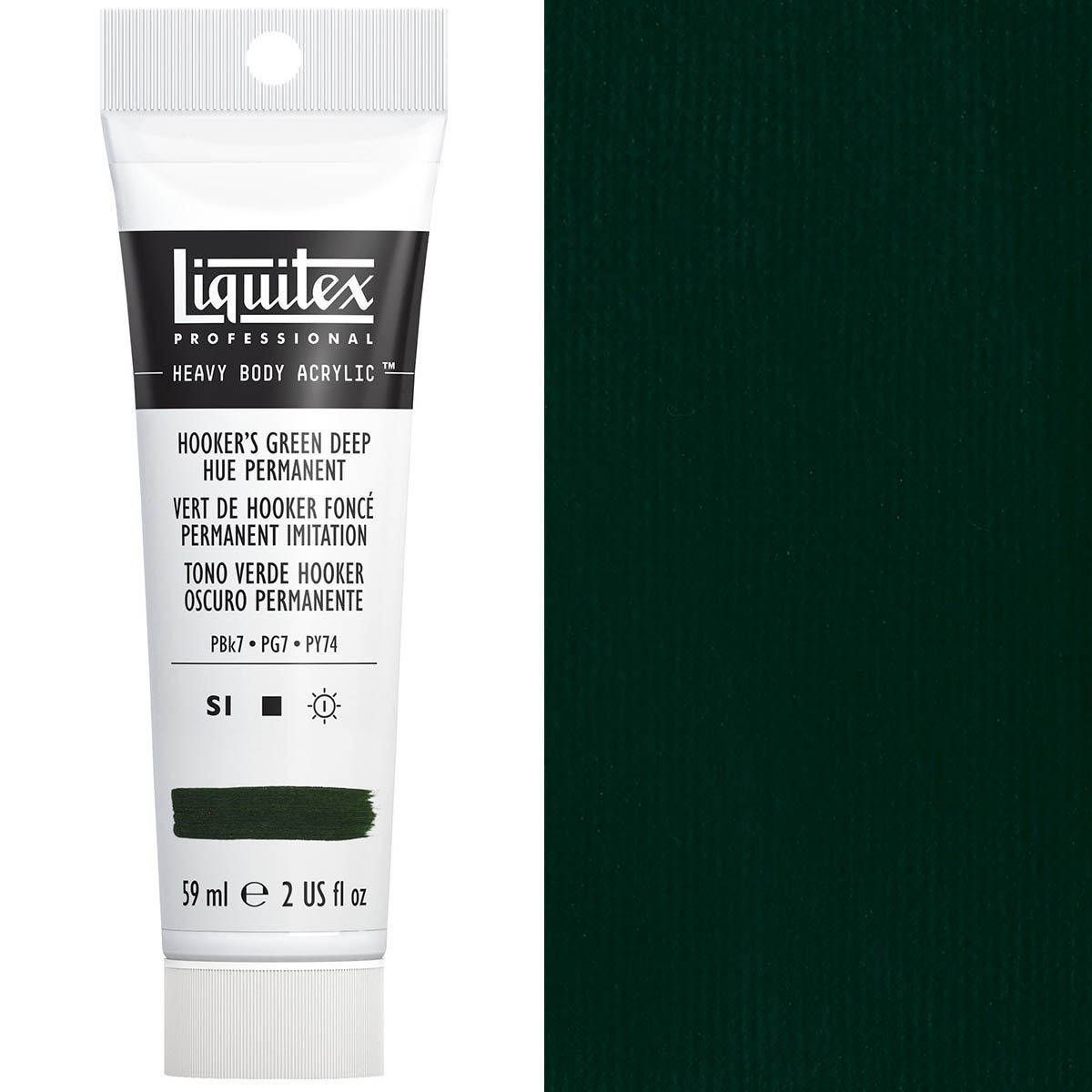 Liquitex - Heavy Body - 59ml Hooker's Green D - Series 1