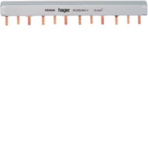 Hager 63A 3P 12Mod Insulated Busbar KB363A