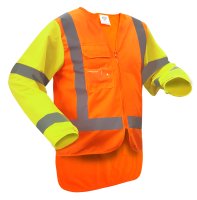 MTC Safety Vest Orange/Yellow