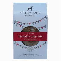 The Innocent Hound Grain Free Dog Birthday Cake Mix with British Duck 3x255g