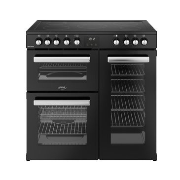 Belling 90cm Electric Range Cooker - Black | CC90EBLK 1