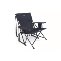 GCI Outdoor Kickback Rocker Spring Action Camping Chair - Indigo Blue