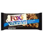 Foxs Chunkie Milk Choc Cookies 180g x9