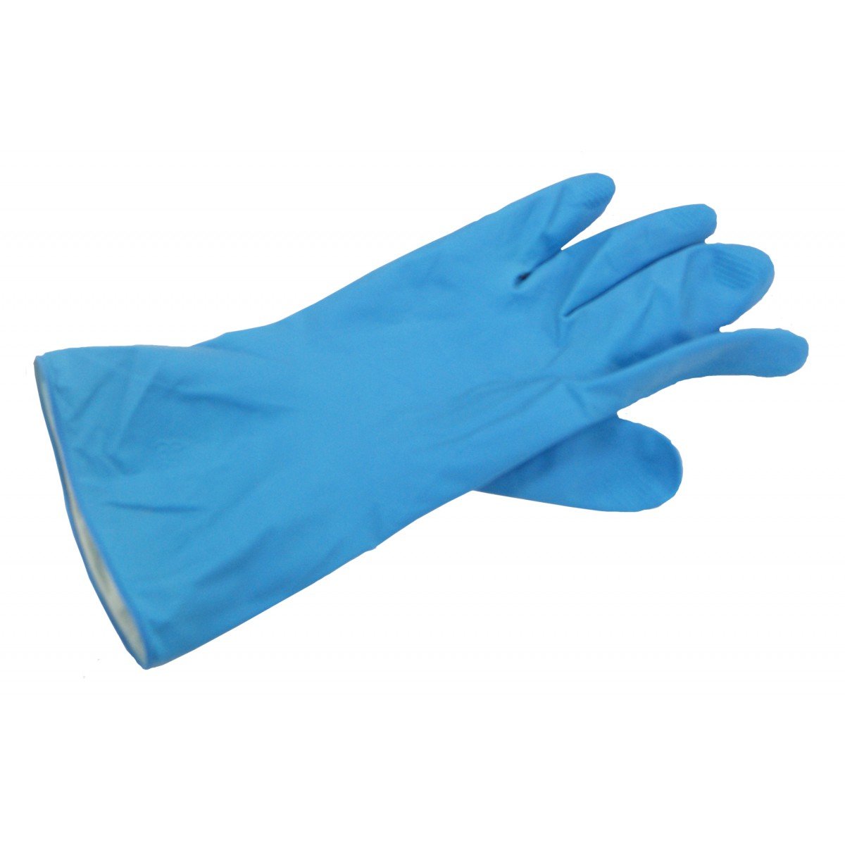 Pro-Fit Latex Household Dry Flock Lined Fish Scale Gloves