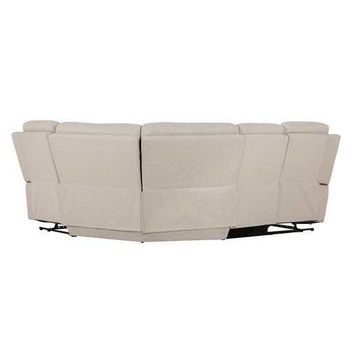 David Corner Group Manual Recliner (4pcs) - Beige 2
