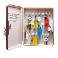 KEY CABINET 24 HOOKS LOCKABLE