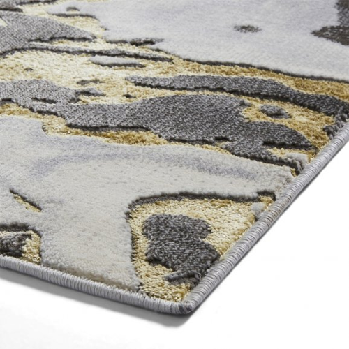 Apollo GR584 Grey/Gold Rug 1