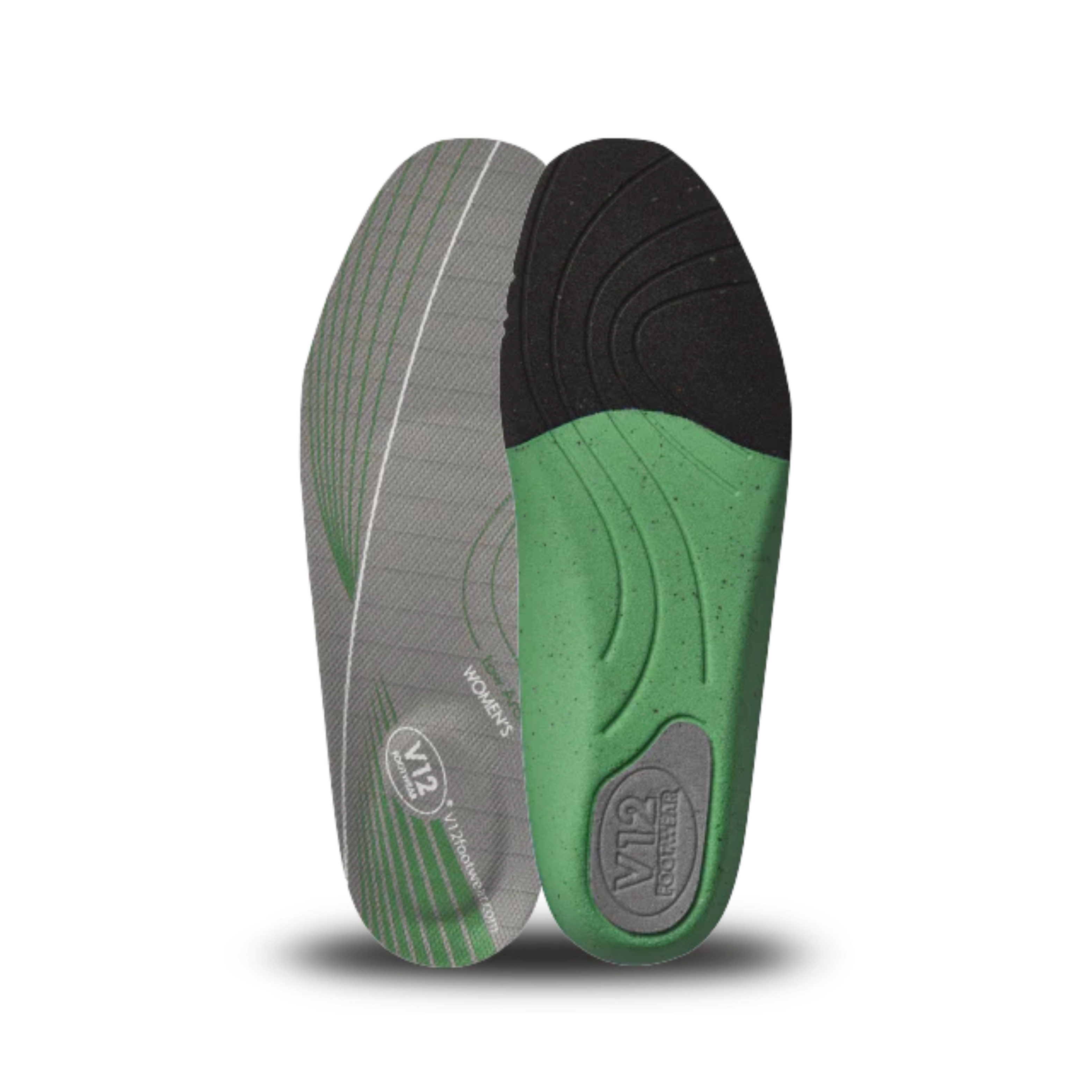 Dynamic Arch Green Low Womens Insole, Pair