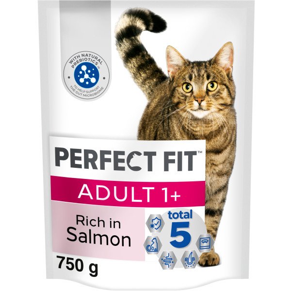 Perfect Fit 1+ Adult Cat Complete Salmon 2.8kg x 1