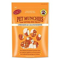Pet Munchies Chicken and Calcium Bones Dog Treat 8x100gm
