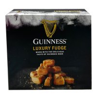 Guinness square carton of luxury fudge with Guinness taste 12x170g