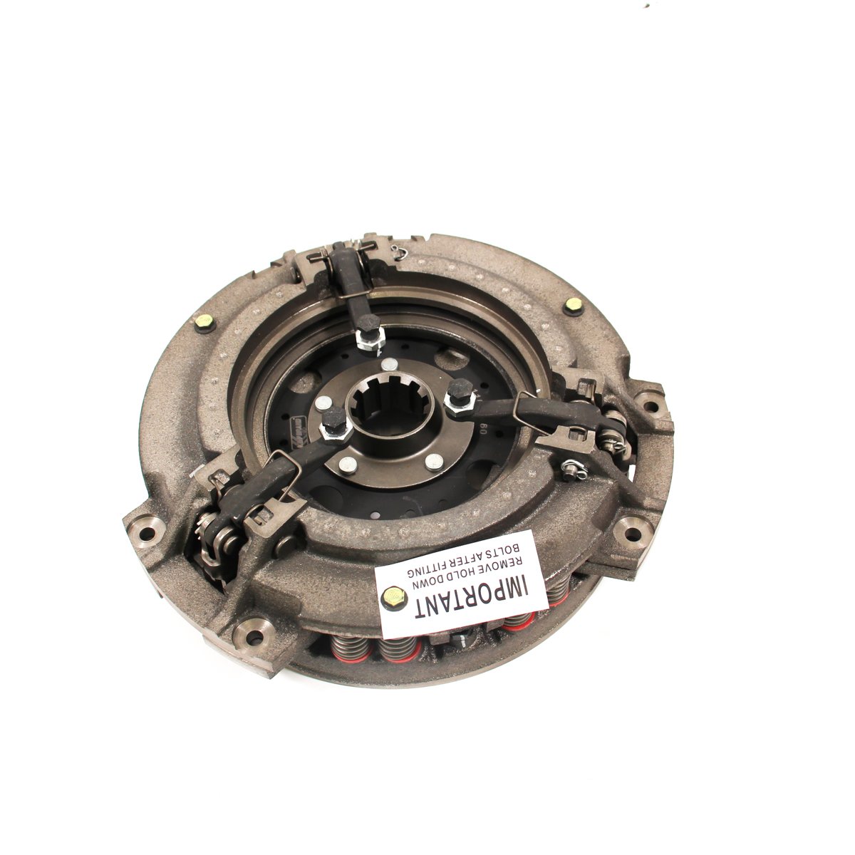 9/11'' DUAL CLUTCH ASSEMBLY