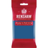 red packet of renshaw ready to roll icing fondant atlantic blue