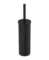 STESSA TOILET BRUSH HOLDER ROUND BLACK