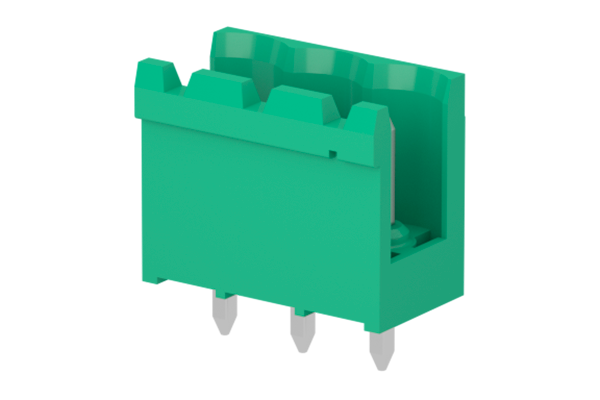 5.00mm Male Pluggable Terminal Block Right Angle