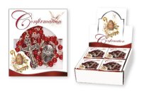 Confirmation Acrylic Rosary/Ruby   (F6058/RUBY)