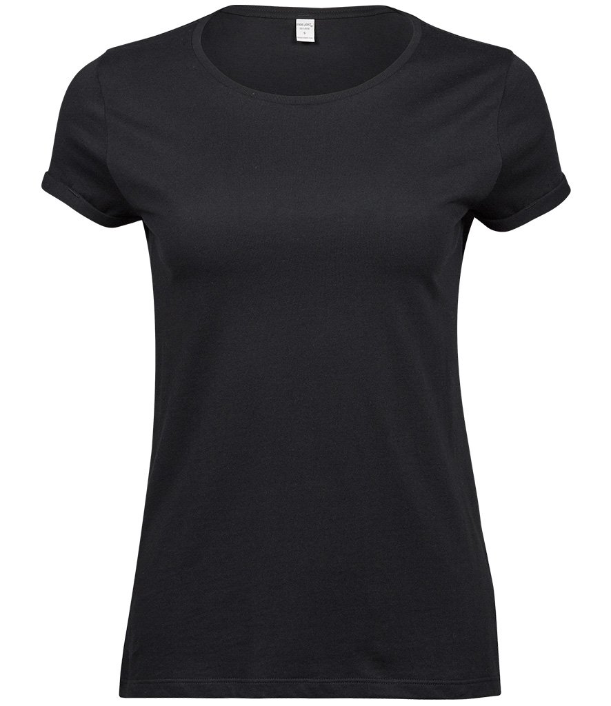 TEE JAYS LADIES ROLL-UP T-SHIRT