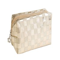 Royal Cosmetics Metallic Gold Make Up Bag