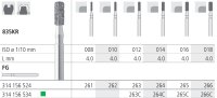 Intensiv SA Standard Diamond Short Cylinder Rounded Edge - 6pk Size 010 - DMI Dental Consumables Ireland - Next Day Delivery