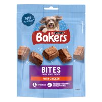 Bakers 12621607 Bites Dog Treats Chicken 6x130gm