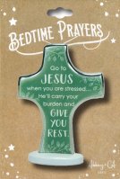 Standing Cross 3 inch/Go To Jesus...  (46586)